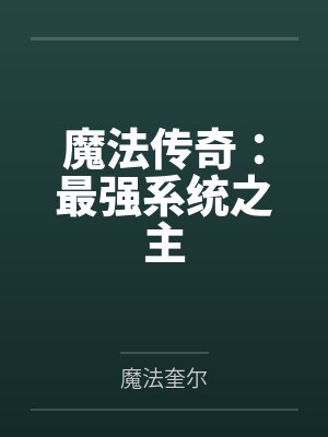 魔法传奇:最强系统之主